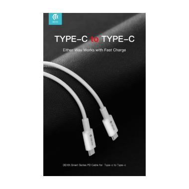 Cavo connessione da Tipo-C a Tipo-C 20V 3A 60W, CARICA RAPIDA