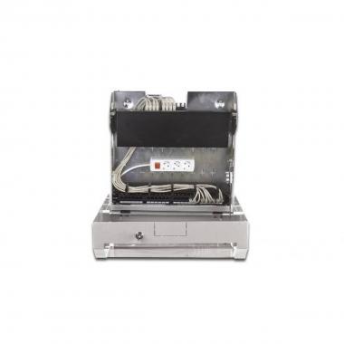 ARMADIO 5 UNITA' DA MURO 19" SLIM LINE COLORE GRIGIO CHIARO (A)14 X (L) 50 X (P)48 CM.