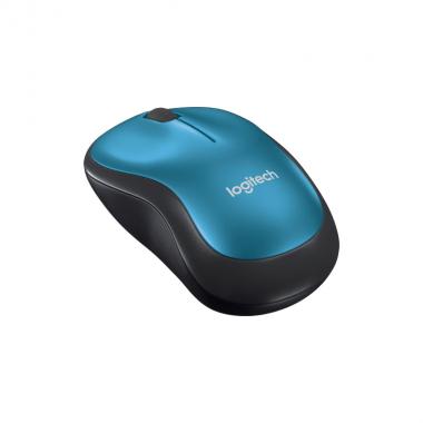 Mouse logitech wireless m185, blu, 910-002239