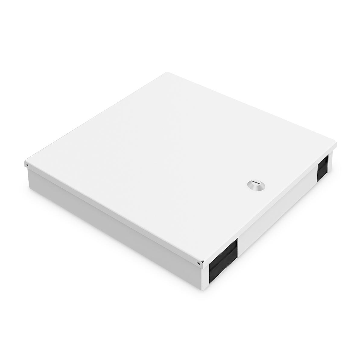 UNIBOX FIBRA OTTICA PER MONTAGGIO A PARETE 280 x 320 x 54 mm, grigio (RAL 7035) DIGITUS