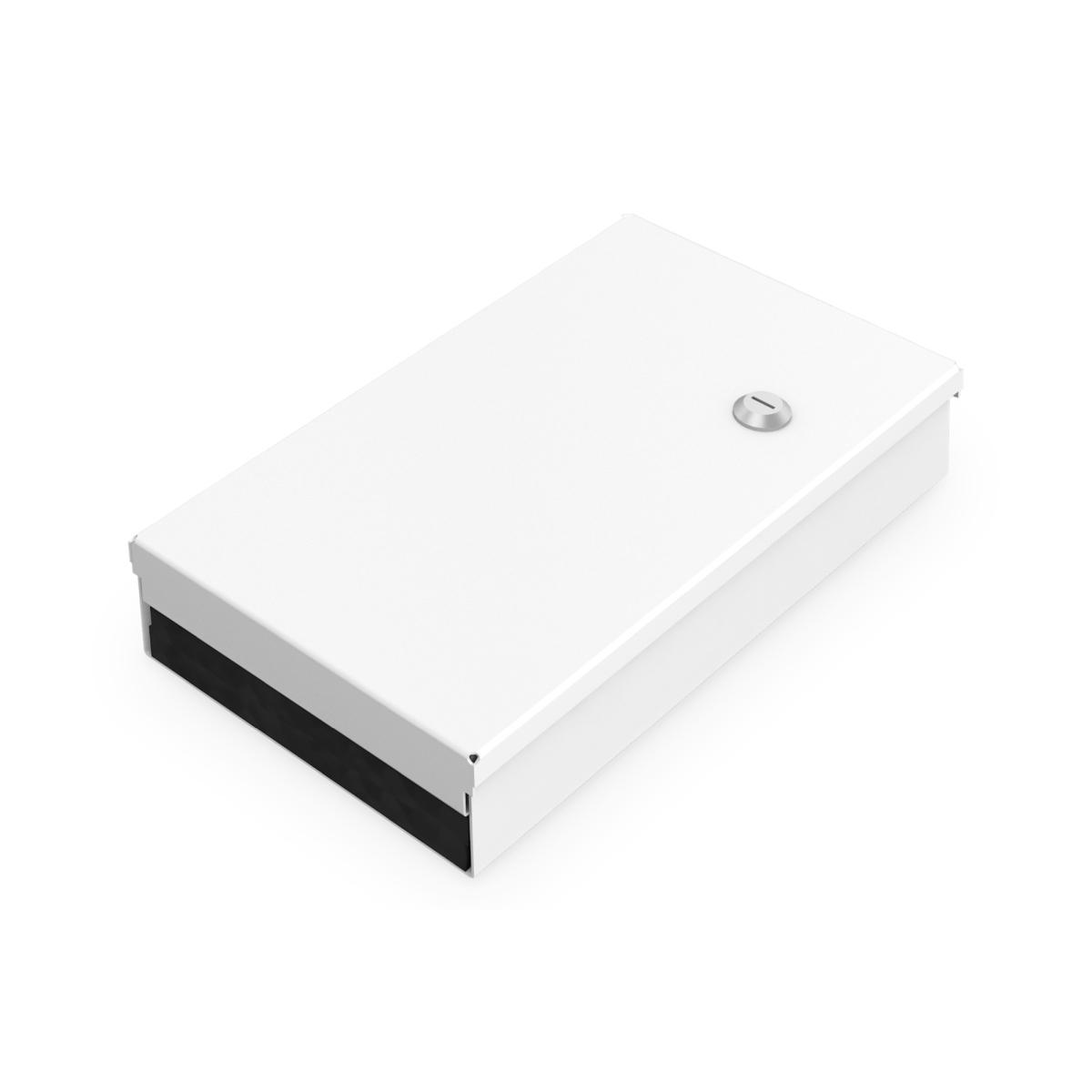 UNIBOX FIBRA OTTICA PER MONTAGGIO A PARETE 265 x 150 x 55 mm, grigio (RAL 7035) DIGITUS