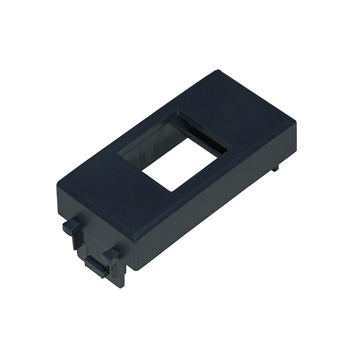 Adattatore portafrutto ave tekla nero