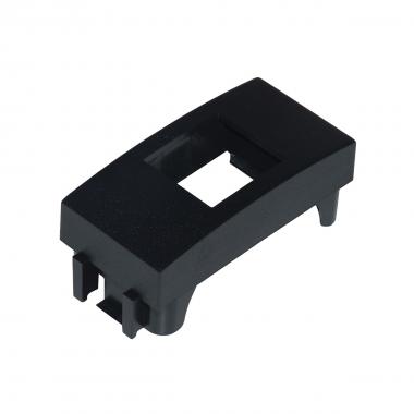 Adattatore portafrutto abb mylos nero