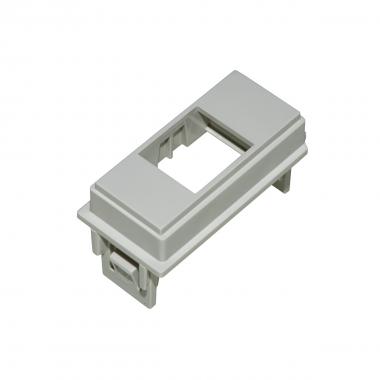 Adattatore portafrutto biticino living now grigio