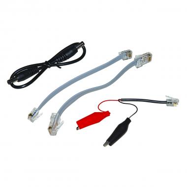 Tester con display digitale per cavi di rete e poe con sonda cavi sottotraccia