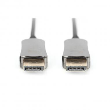 DIGITUS Cavo in fibra ottica ibrido DisplayPort<sup></sup> AOC, UHD 8K, 15 m