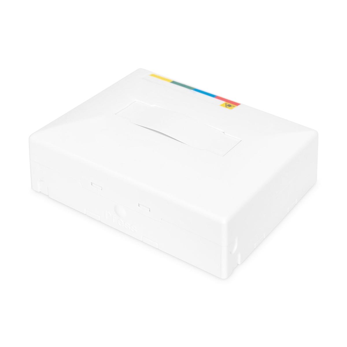 DIGITUS Alloggiamento FTTX con 4 accoppiamenti SC SX