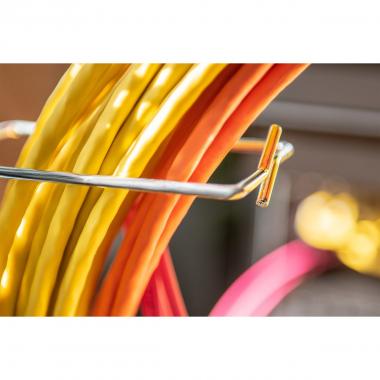 ANELLO GUIDACAVI ZINCATO PER RACK 19" MM 80X80 ENTRATA CAVI ANTERIORE ATTACCO CENTRALE