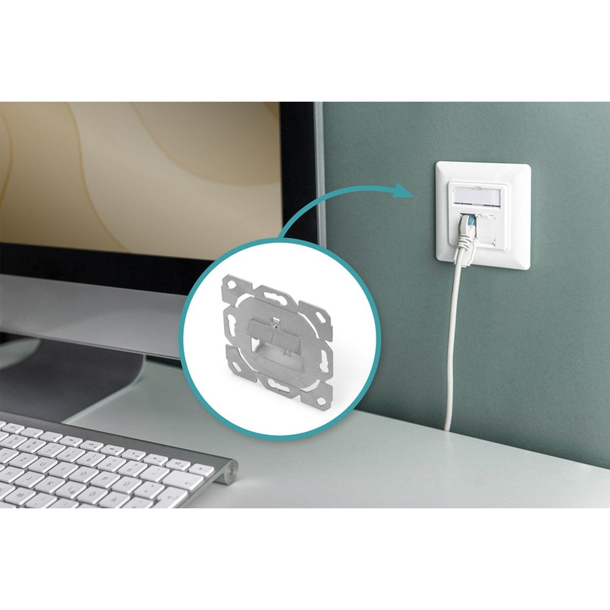 DIGITUS Pannello frontale per moduli Keystone