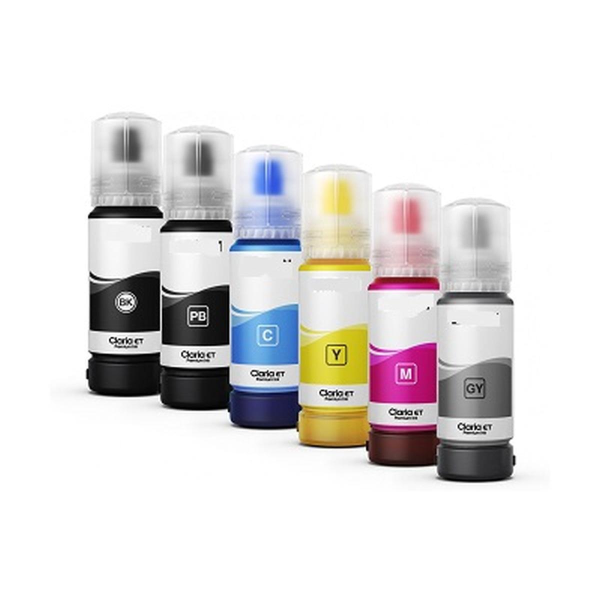 Black Pigment Com Epson EcoTank ET-8500,8550-70ML#C13T07A140