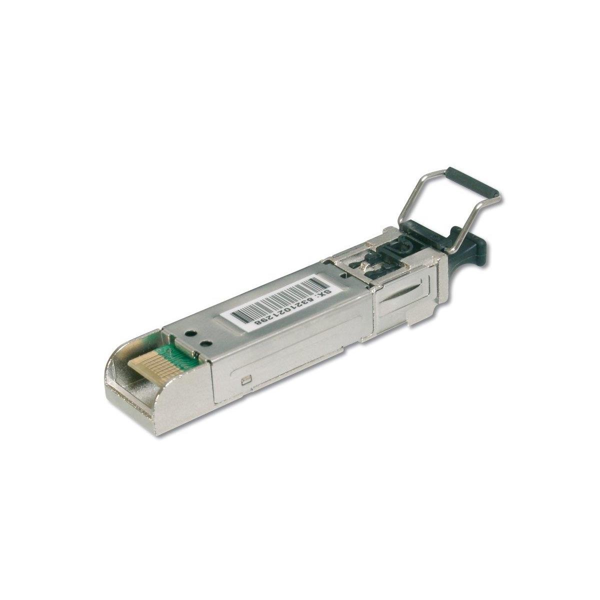 DIGITUS Modulo mini GBIC (SFP) con compatibilità HP, 1,25 Gb/s, 0,55 km