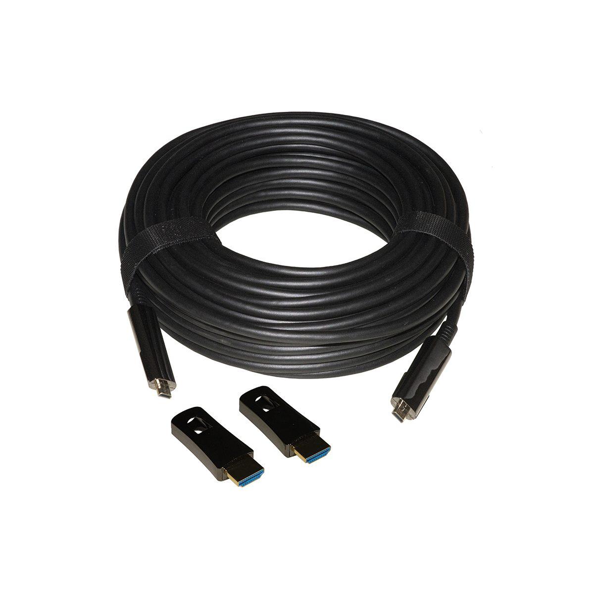 CAVO HDMI<sup>®</sup> 2.0 AOC FIBRA OTTICA MT 15 CON CONNETTORI STACCABILI