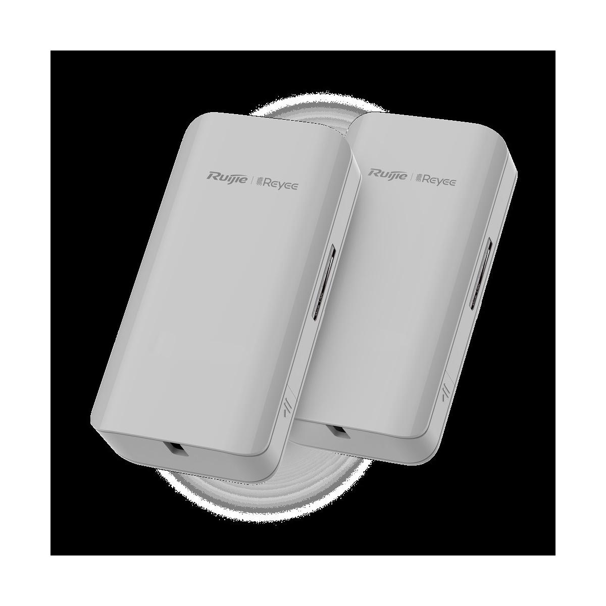 Coppia di access point cpe outdoor 2.4ghz 300mbps 9dbi, reyee, collegamento wireless fino a 500m