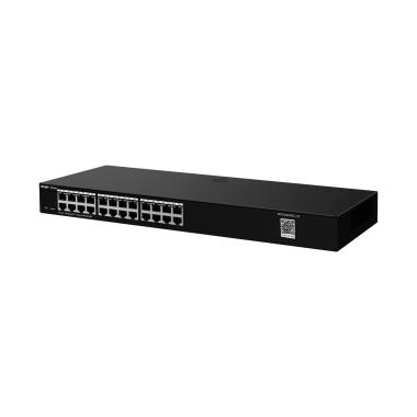 Reyee switch cloud 24 porte rj45 gigabit 10/100/1000 mbps, vlan, port isolation, loop detection, limite di velocitÀ della porta, rg-es224gc-v2