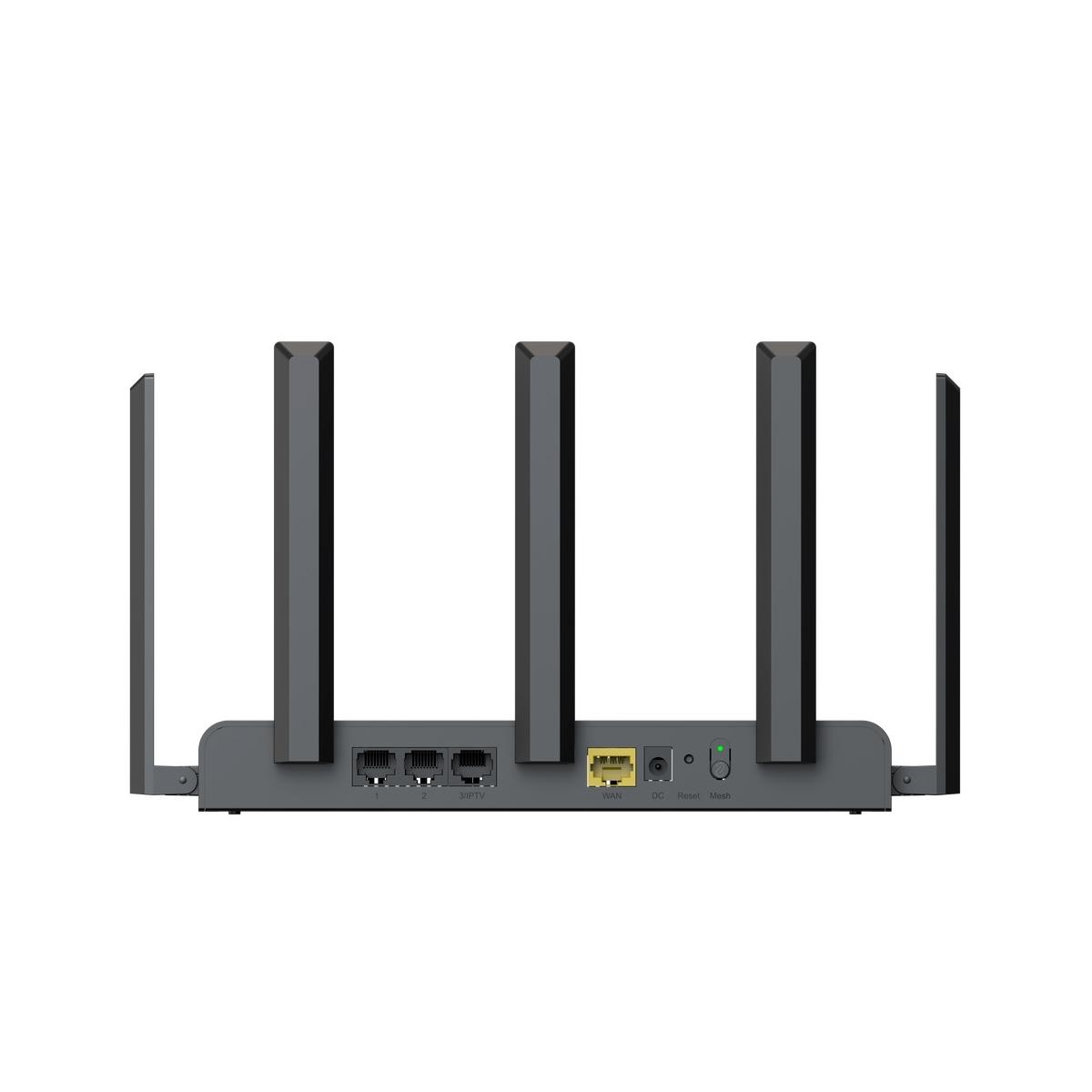 Reyee router gigabit mesh wi-fi 5 ac1300, 4 porte rj45 10/100/1000 mbps, 802.11ac 2x2 e dual-band 2.4 e 5 ghz, funzione repeater