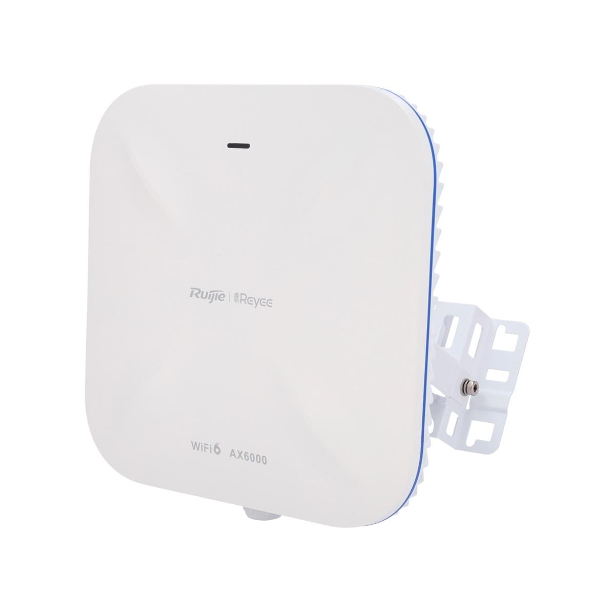 Reyee ap omnidirezionale wi-fi 6 ad alta densitÀ, adatto per uso esterno ip68, supporta 802.11a/b/g/n/ac/ax, velocitÀ di trasmissione fino a 6000 mbps, antenna 4x4 mimo