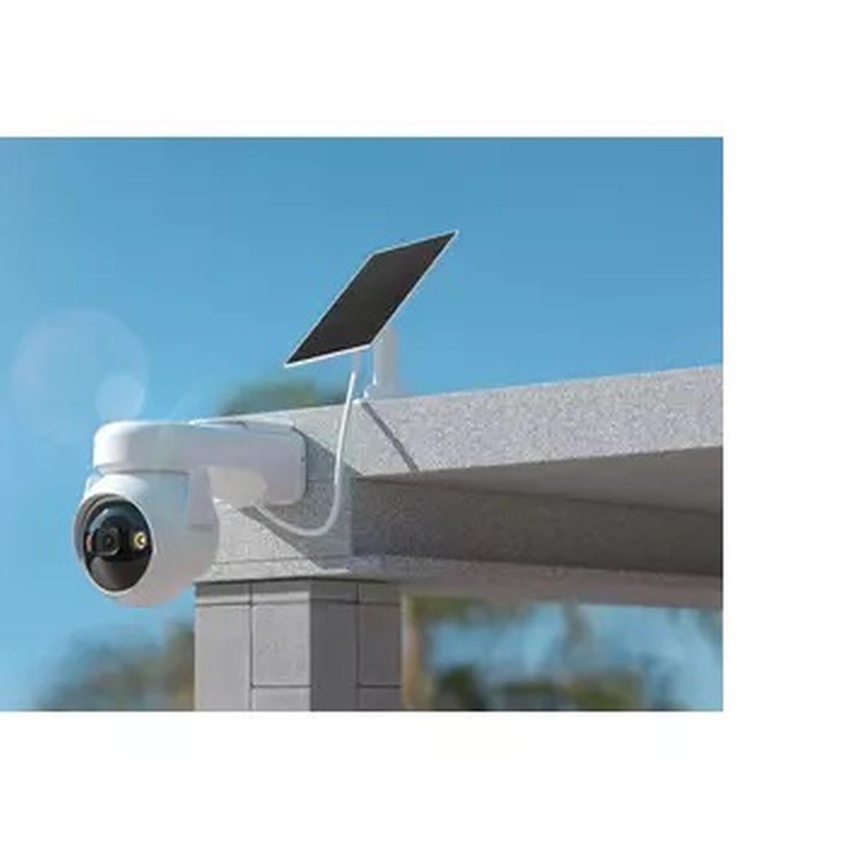 Kit telecamera imou motorizzata 2k + pannello solare, ip 65, audio bidirezionale, visione notturna a colori, doppia antenna mimo, archiviazione cloud, nvr, micro sd