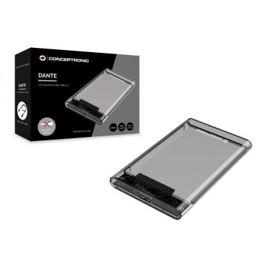 BOX EST X SSD/HD 2.5" SATA CONCEPTRONIC DANTE03T INTERF. USB 3.0 FINO:31/08