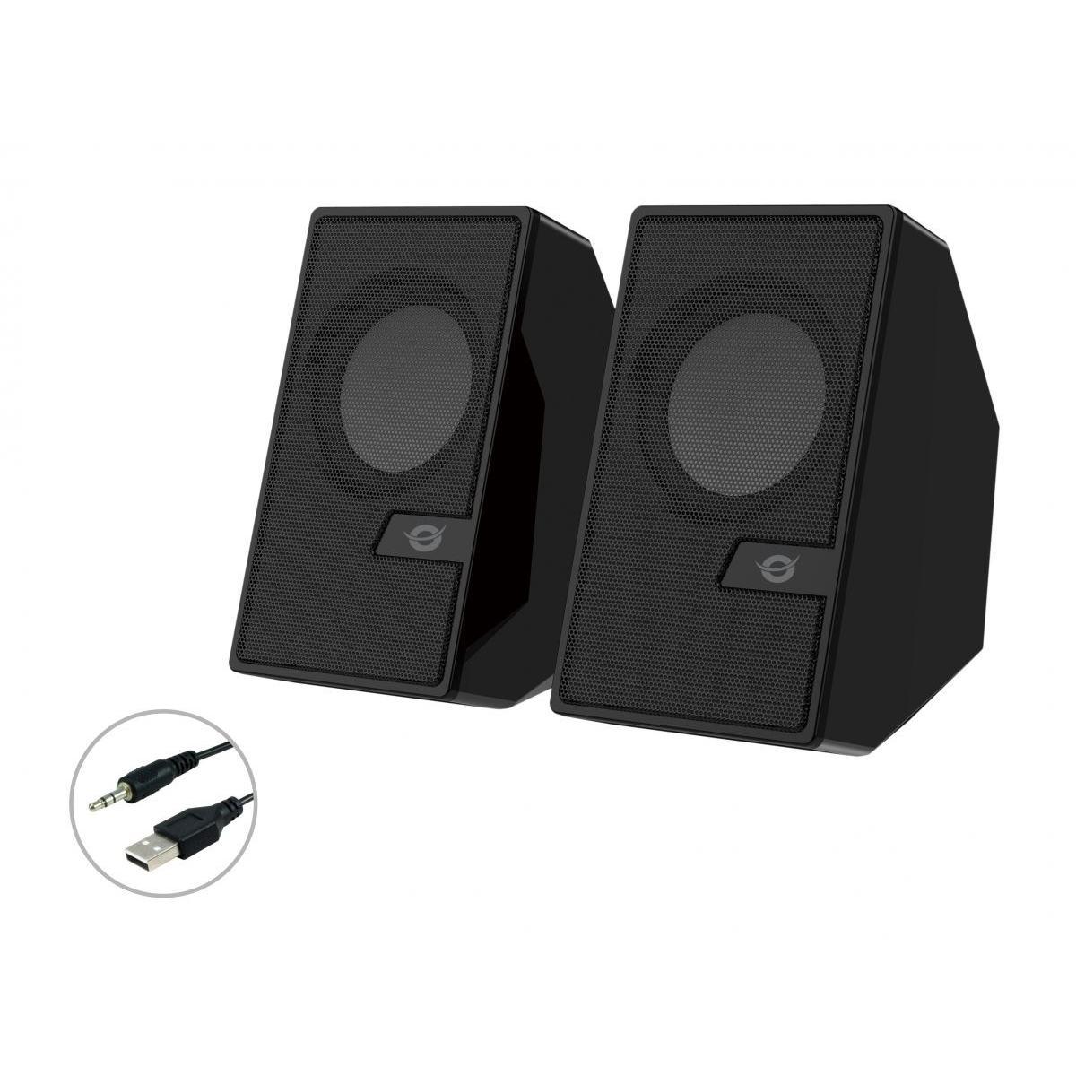 Casse conceptronic bjorn02b nere per pc e portatile - usb - connettivitÀ wireless bluetooth 5.0
