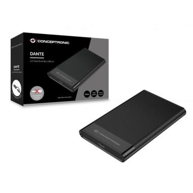 BOX ESTERNO 2.5" USB 3.2 GEN 1, 6GBPS, CONCEPTRONIC, DANTE06B