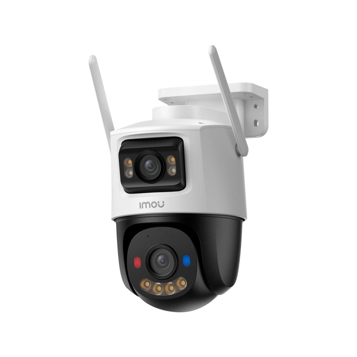 Imou cruiser dual 2, 10mp  telecamera doppia ottica da esterno motorizzata da 10mp con luci dissuasore blu e rosse.