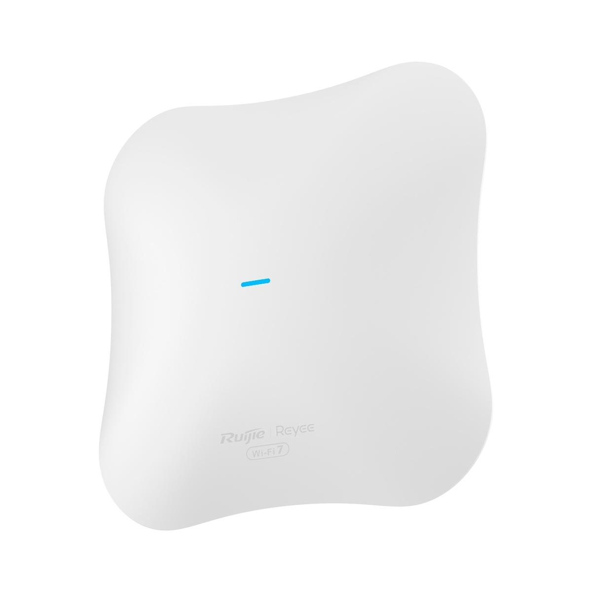 Reyee access point omnidirezionale wi-fi 7 dual radio, frequenze 2.4, 5, 6 ghz,  supporta 802.11a/b/g/n/ac/ax/be, velocitÀ di trasmissione fino a 5040 mbps, antenne mimo 2x2 su 2.4