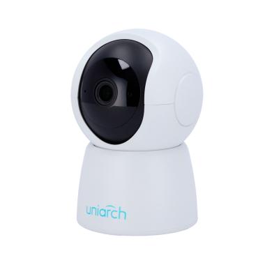 TELECAMERA IP PT 4 MEGAPIXEL, GAMMA UNIARCH WIFI, 1/3" PROGRESSIVE SCAN CMOS, OTTICA 4 MM, RILEVAMENTO DI PERSONE, IR LED PORTATA 10 M,  AUTOTRACKING, AUDIO BIDIREZIONALE, APP UNIA