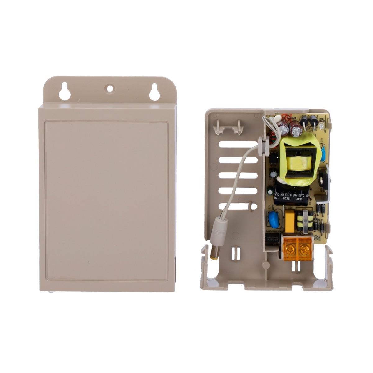 Alimentatore uscita dc 12 v 2 a, ingresso 100-240v 50/60hz, facile installazione, protezione ip23 antipioggia