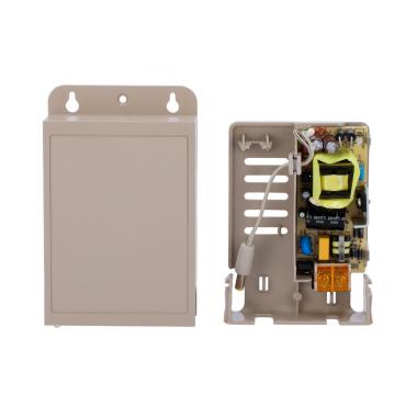 Alimentatore uscita dc 12 v 2 a, ingresso 100-240v 50/60hz, facile installazione, protezione ip23 antipioggia