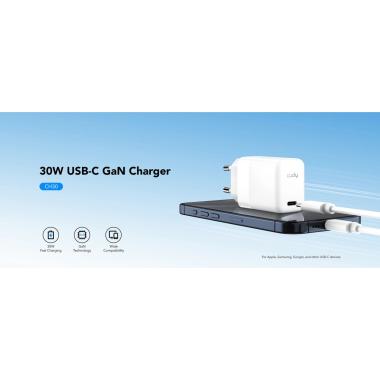 Caricabatterie usb-c gan da 30 w
