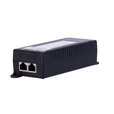 Iniettore poe, ingresso/uscita rj45 10/100/1000/2500 mbps, potenza 60 w, distanza massima 100 m, poe/poe+/hi-poe ieee802.3af/at/bt