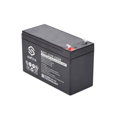 Batteria ricaricabile, tecnologia piombo-acido agm - tecnologia ccdr, tensione 12v, capacitÀ 7ah, 100 x 65 x 151 mm, 2 kg, per backup o uso diretto