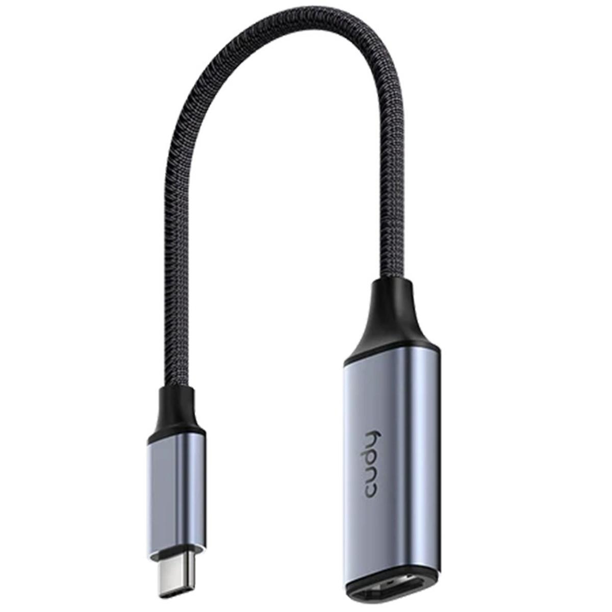 Adattatore da usb-c ad hdmi 4k 60 hz, cudy uh401