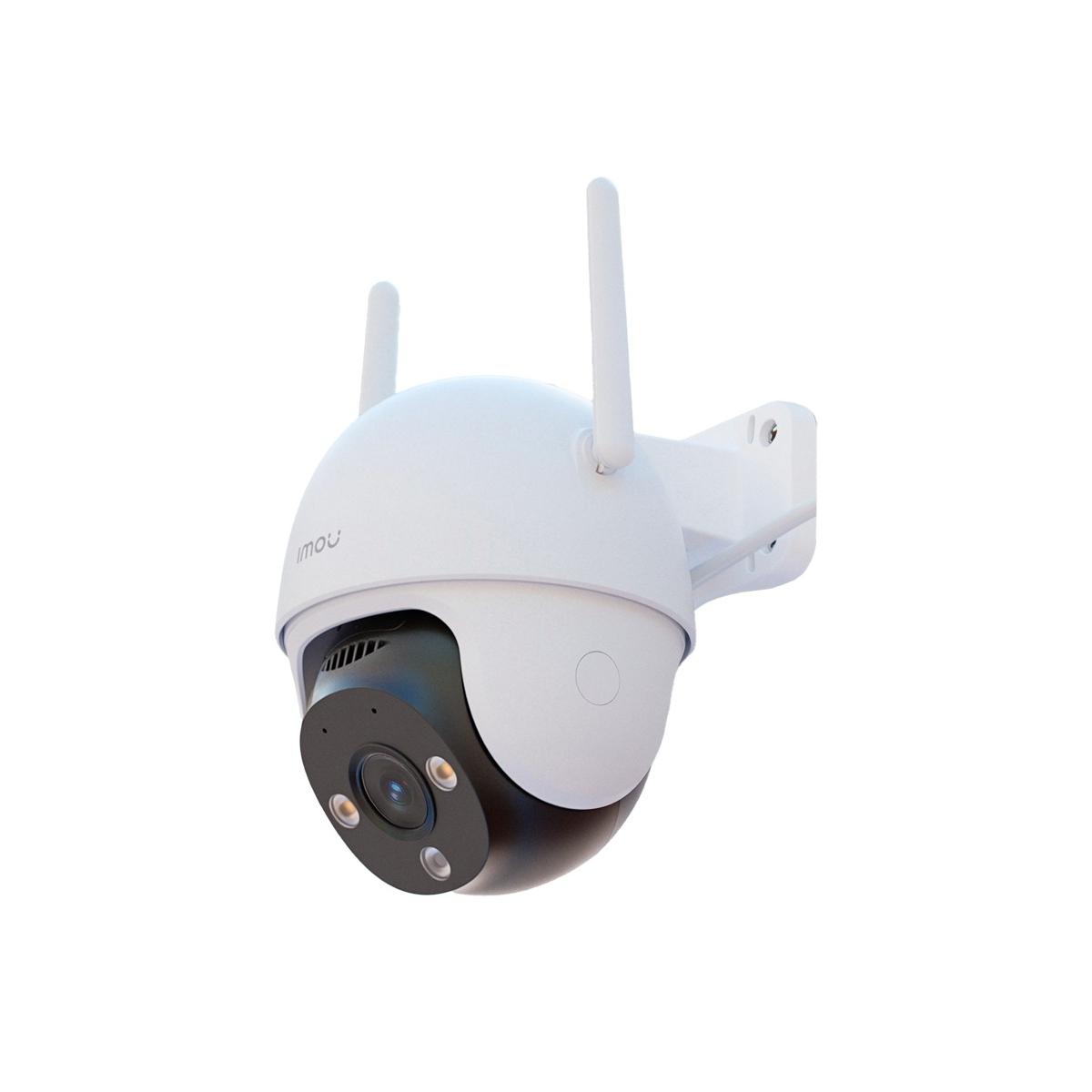 Telecamera motorizzata dk7 3m, doppio wifi 6, 3.6 mm, autotracking, ir 30m, audio bidirezionale, sirena, rilevamento del movimento e di persone, adatto per esterni ip66