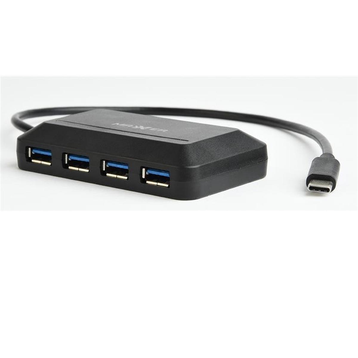 Techmade gembird hub type-c usb 3.1 a 4 porte
