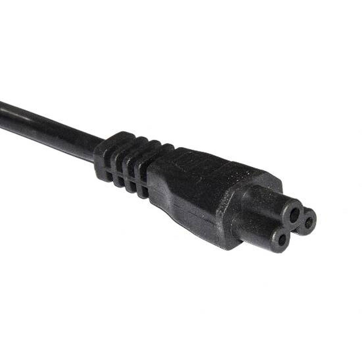 Cavo alimentazione spina schuko - presa compaq tripolare c5 mt 1