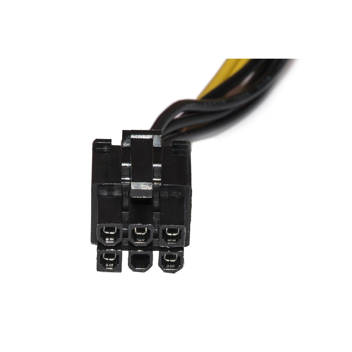 Cavo sata 15 poli maschio - 6 poli pci express cm 15