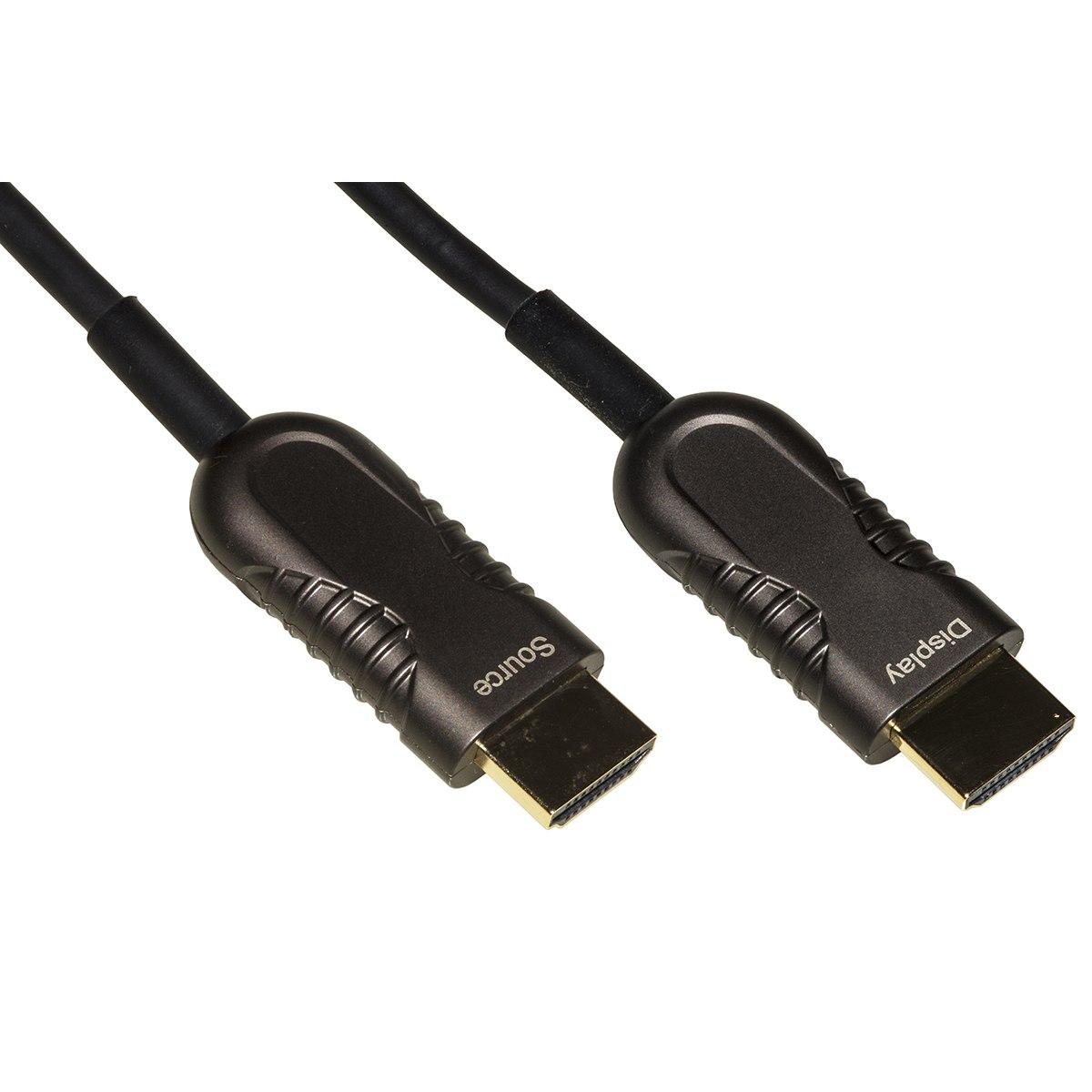 Cavo fibra ottica aoc hdmi 2.1, 8k@60hz@ 48 gbps mt 100