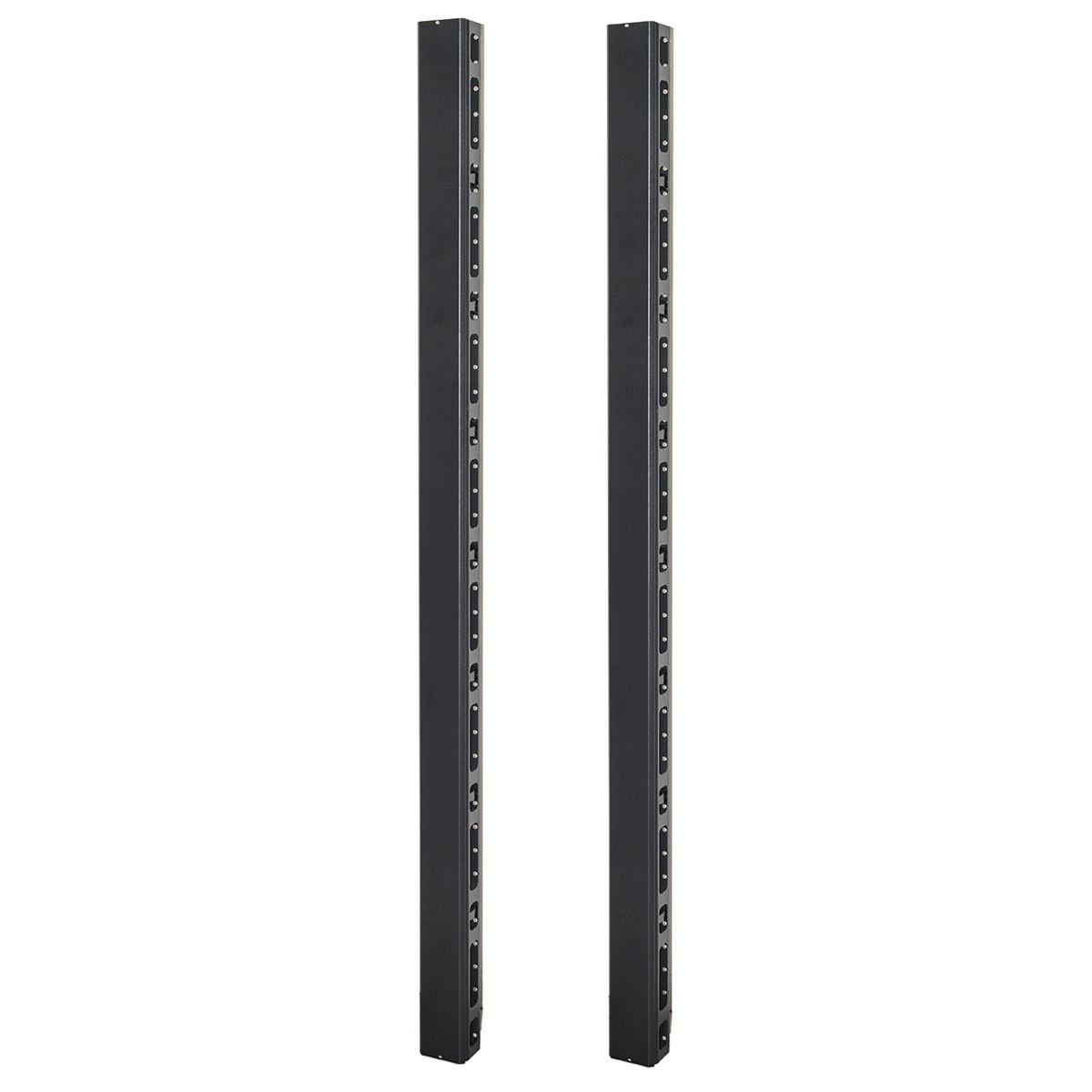Canalina passacavi verticale per armadi link 42u larghi 800 mm colore nero