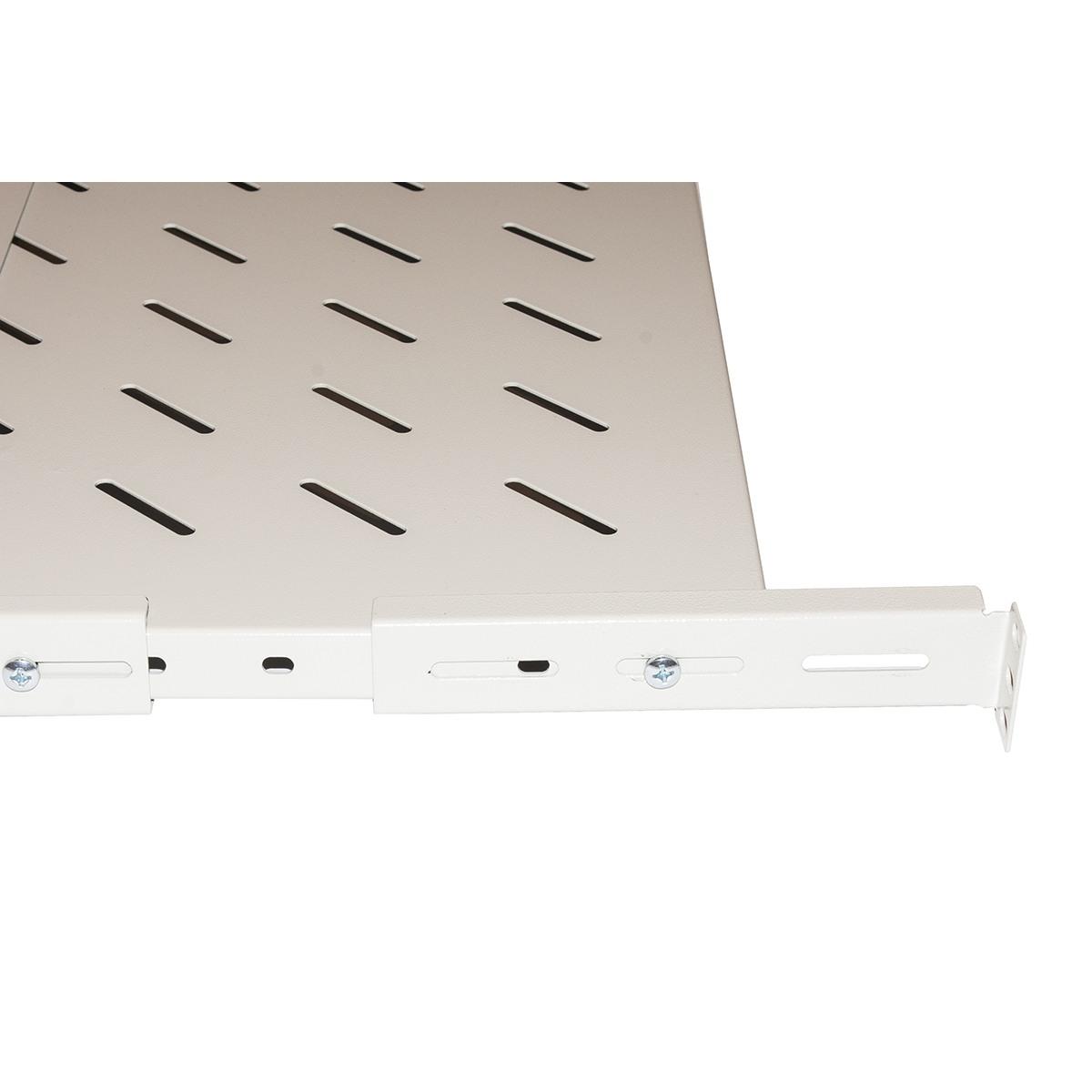 Ripiano allungabile per armadi rack fino a 1000 mm colore grigio chiaro