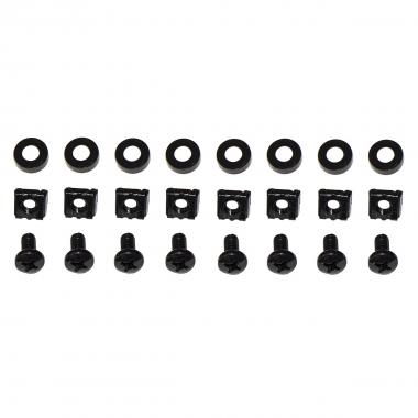 RIPIANO PER ARMADIO RACK 19" ALLUNGABILE 350 MM CON 4 AGGANCI NERO