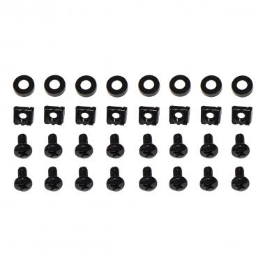 RIPIANO PER ARMADIO RACK 19" ALLUNGABILE 550 MM CON 4 AGGANCI NERO