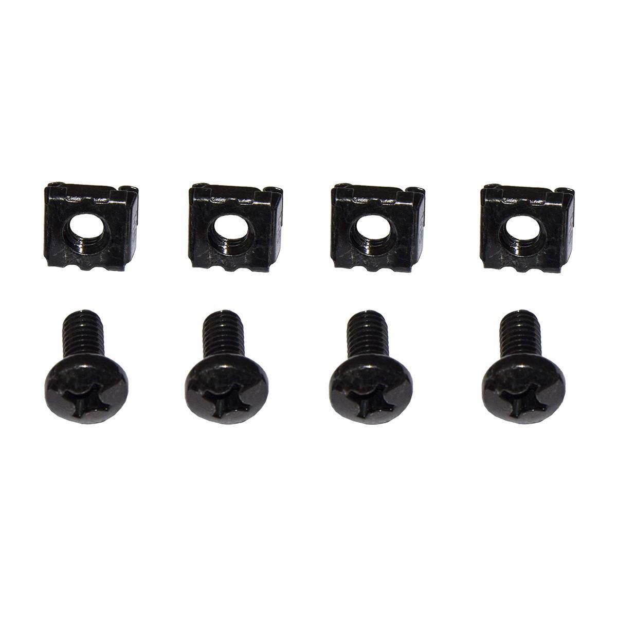 Modulo 2 ventole con termostato per armadi rack a muro link colore nero