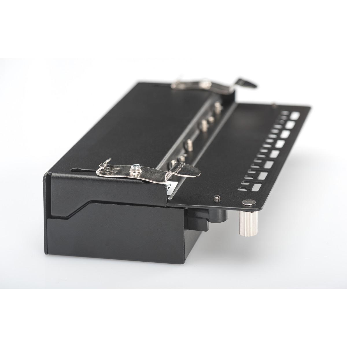 Kit montaggio din-rail per pannelli patch desktop