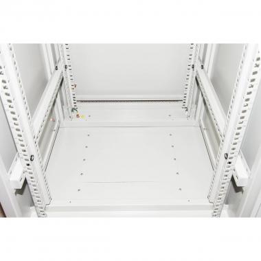 ARMADIO RACK 19" 27U (A)1388 (L)600 (P)1000 COLORE GRIGIO PORTA VETRO