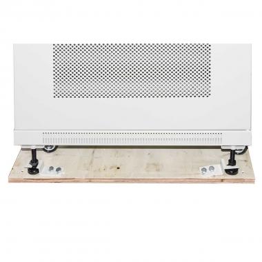 ARMADIO RACK 19" 42U (A)2055, (L)600, (P)1000 COLORE GRIGIO PORTA TRAFORATA