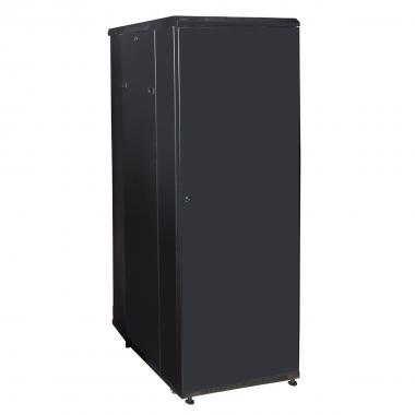 ARMADIO RACK 19" PER RETI 37U (A)1770, (L)600, (P)600 COLORE NERO PORTA VETRO