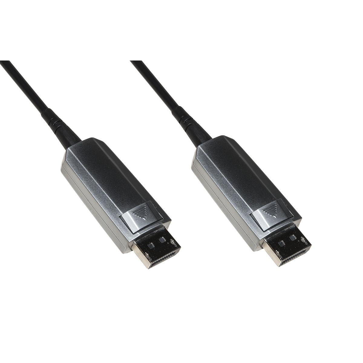 Cavo fibra ottica attivo aoc displayport 1.4 8k@60hz mt 40