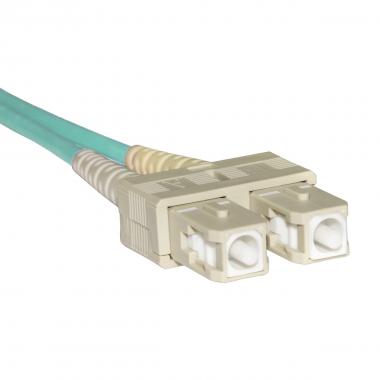 Cavo fibra ottica lc a sc multimode duplex om3 50/125 mt.40