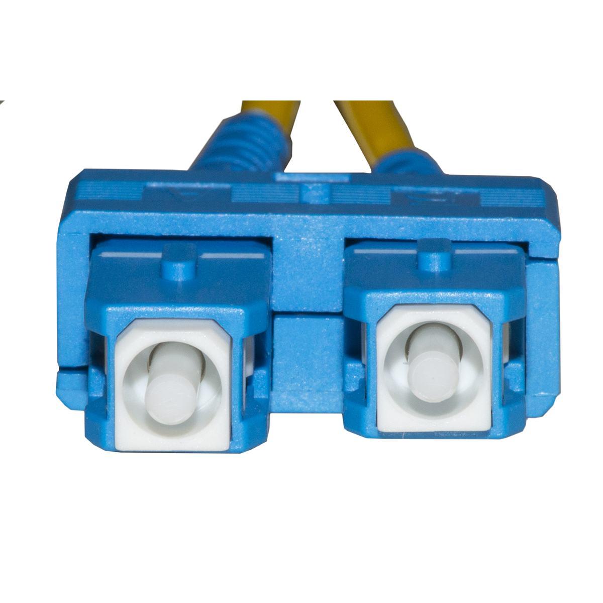 Cavo fibra ottica lc a sc singlemode duplex 9/125 mt.5